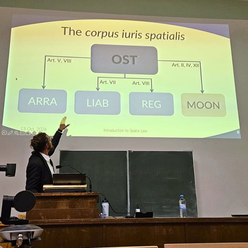ASTRA Bonn welcomes Martin Reynders for an “Introduction to Space Law”
